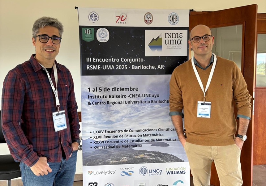 Encuentro entre representantes de las sociedades matemáticas